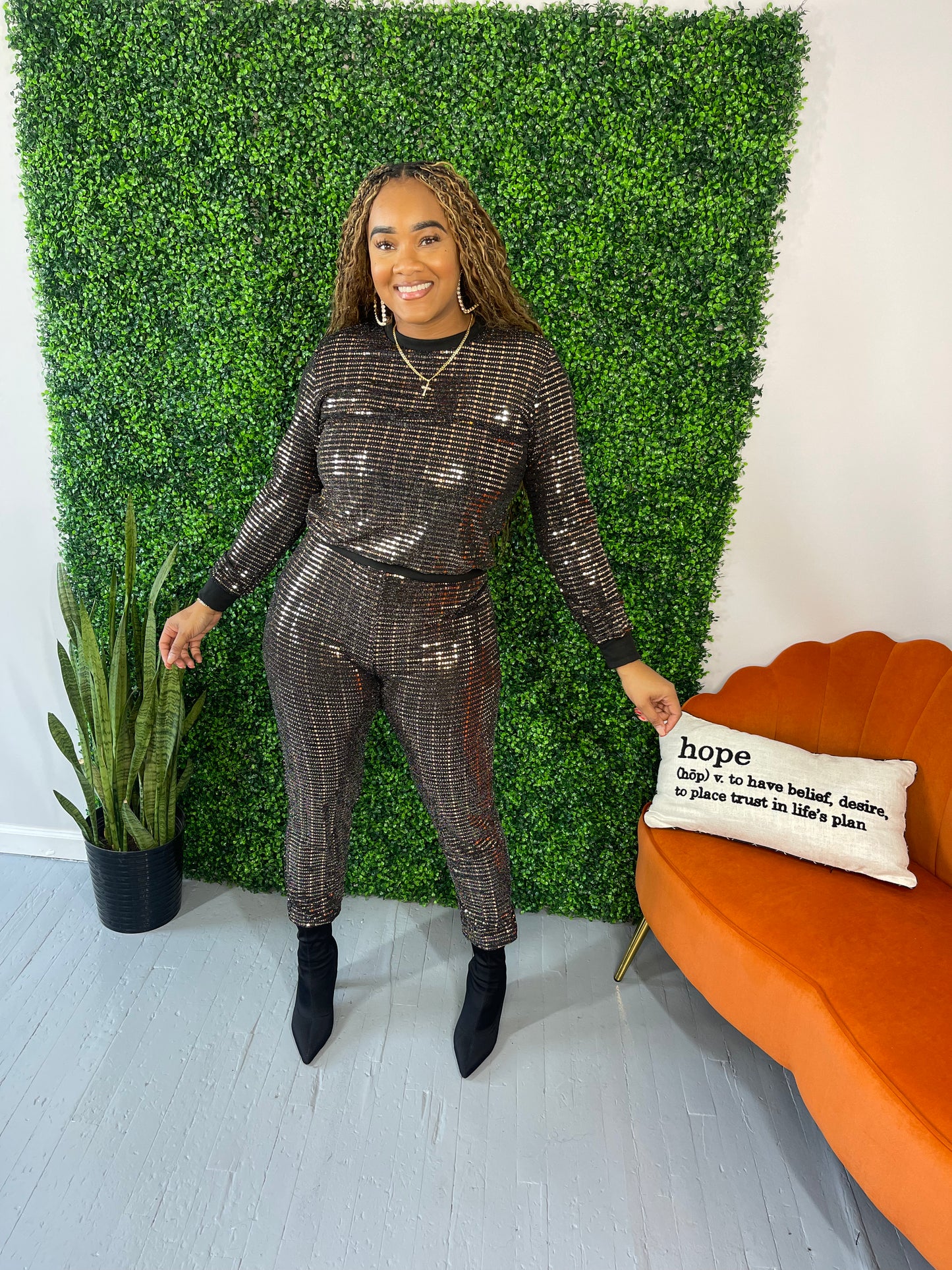 Rich Auntie Two Piece Set